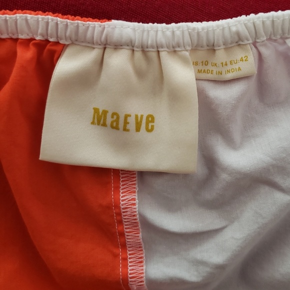 Anthro Maeve Open Medley patchwork tank EUC - Picture 5 of 6